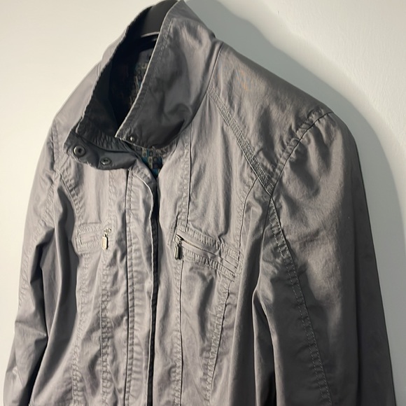 TRIBAL GRAY Utility JACKET SIZE 10 - Picture 2 of 9